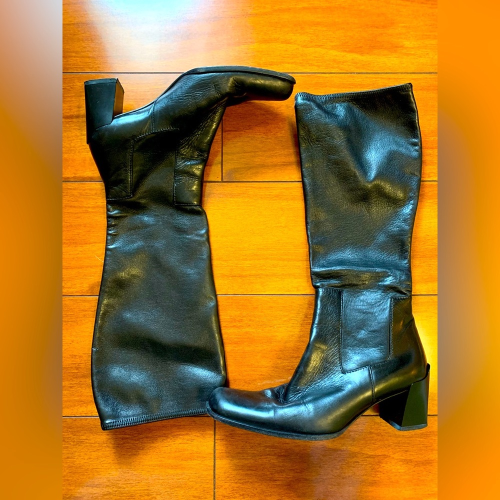 Prada Leather Boots Women 5 1/2